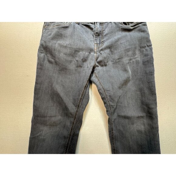 Prana Mens Slim Fit Breathe Straight Jeans Size 34Wx34L Gray Denim Stretch Casua - Picture 7 of 16